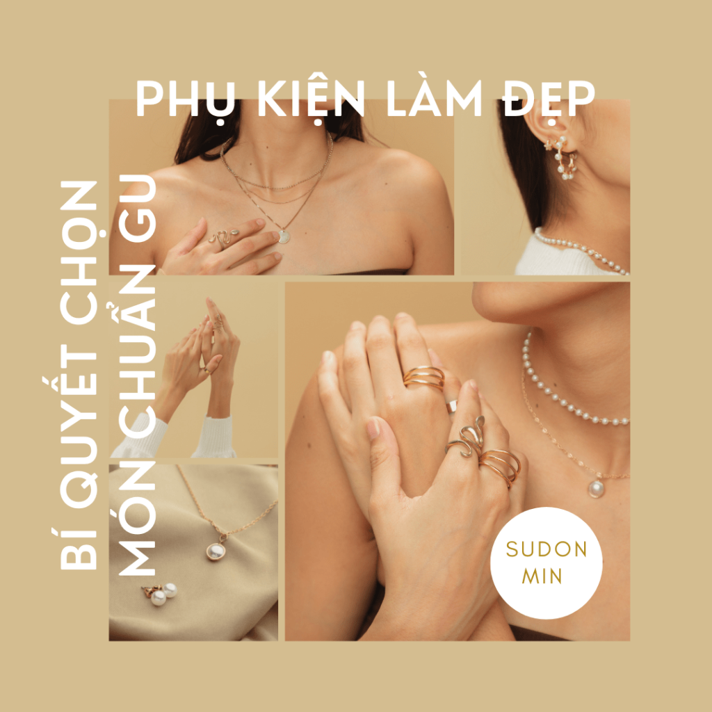 Phụ kiện làm đẹp hot 2025 SUDONMIN – kẹp tóc, móng tay giả, trang sức nhỏ xinh giúp bạn xinh tươi mỗi ngày